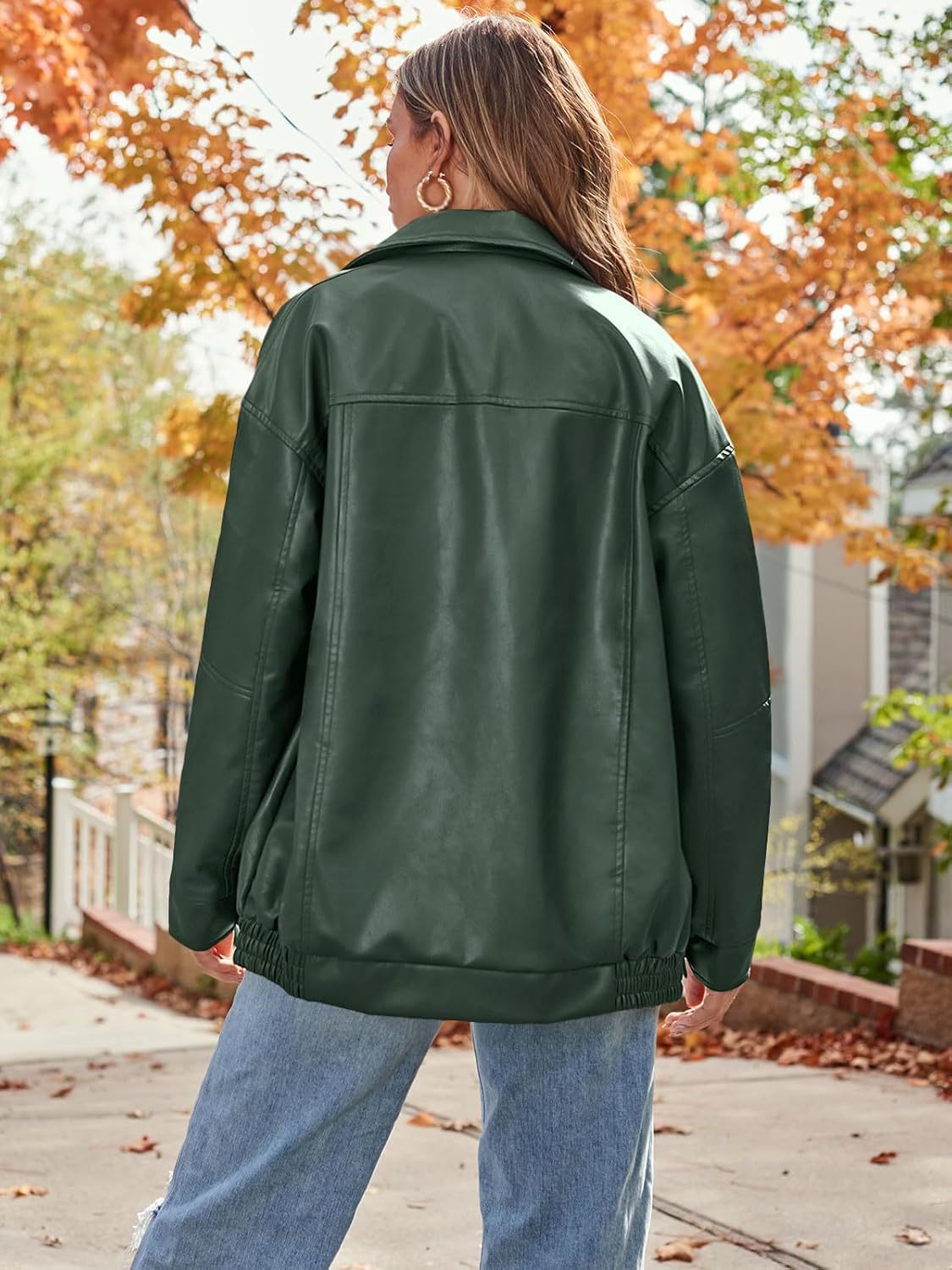 Vintage Oversized Leather Jacket