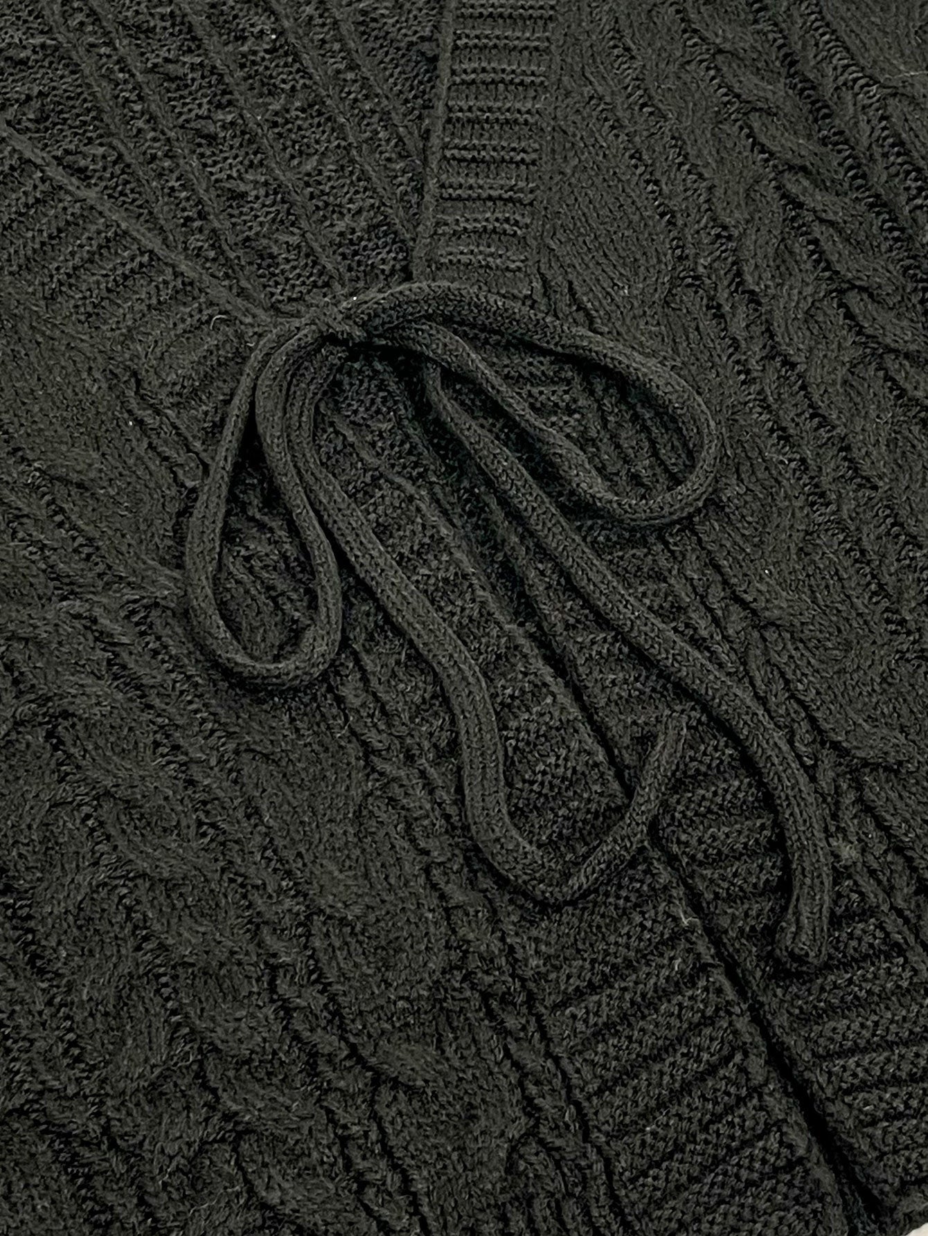 Cardigan Crop Knot