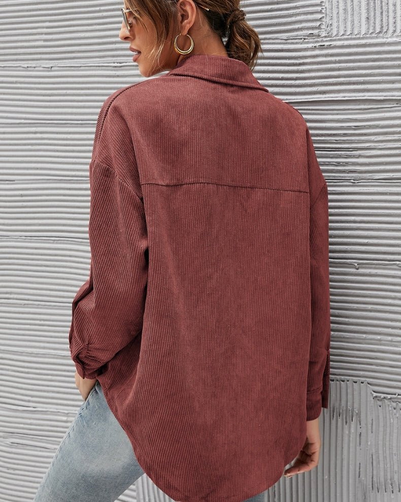 Corduroy Oversize Shirt