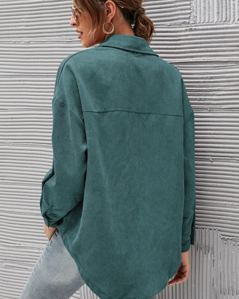 Corduroy Oversize Shirt