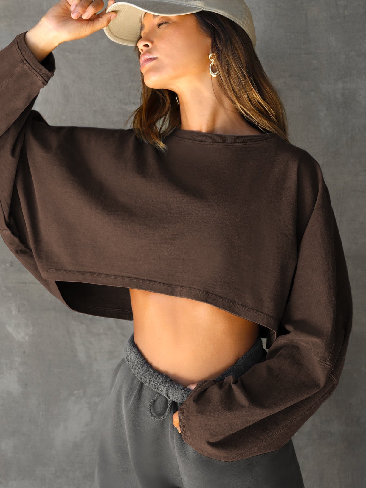 Cropped Sweatshirt