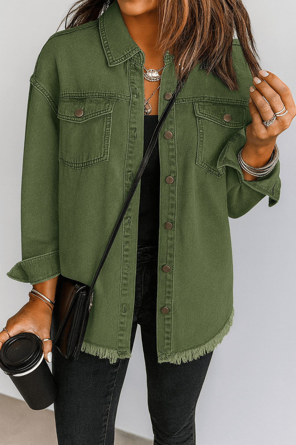 Fringe Shacket