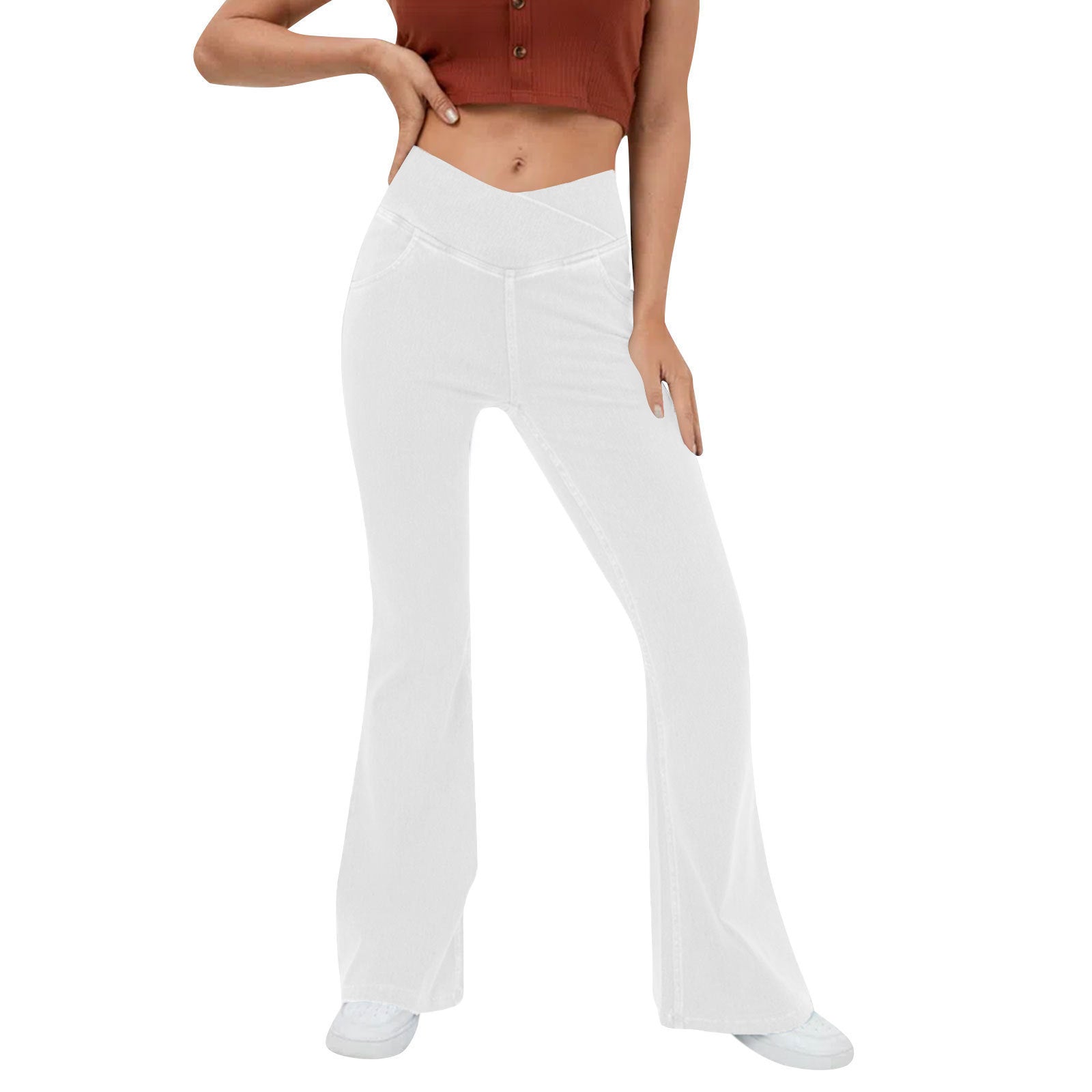 V-Waist Jeans