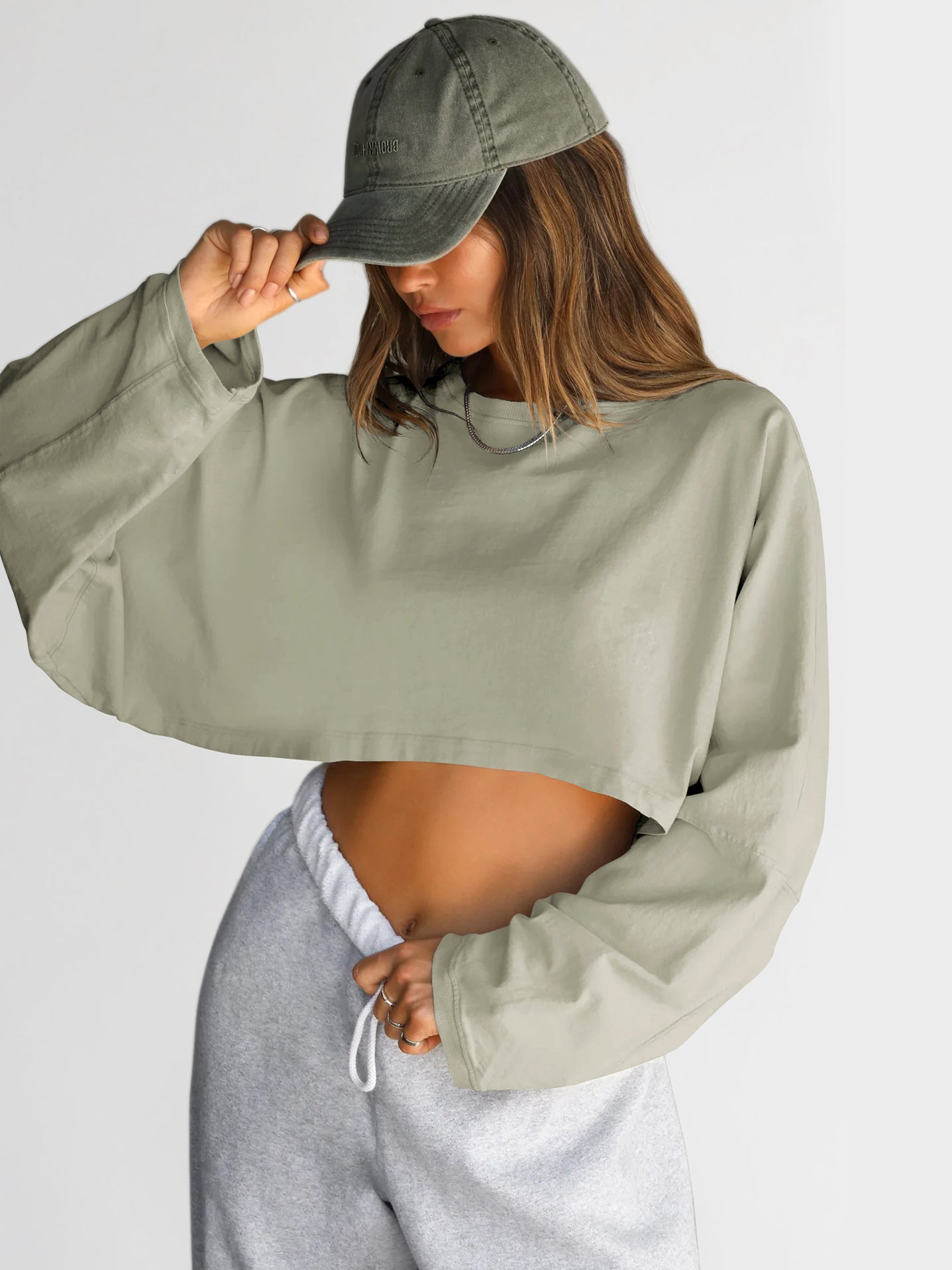 Cropped Sweatshirt