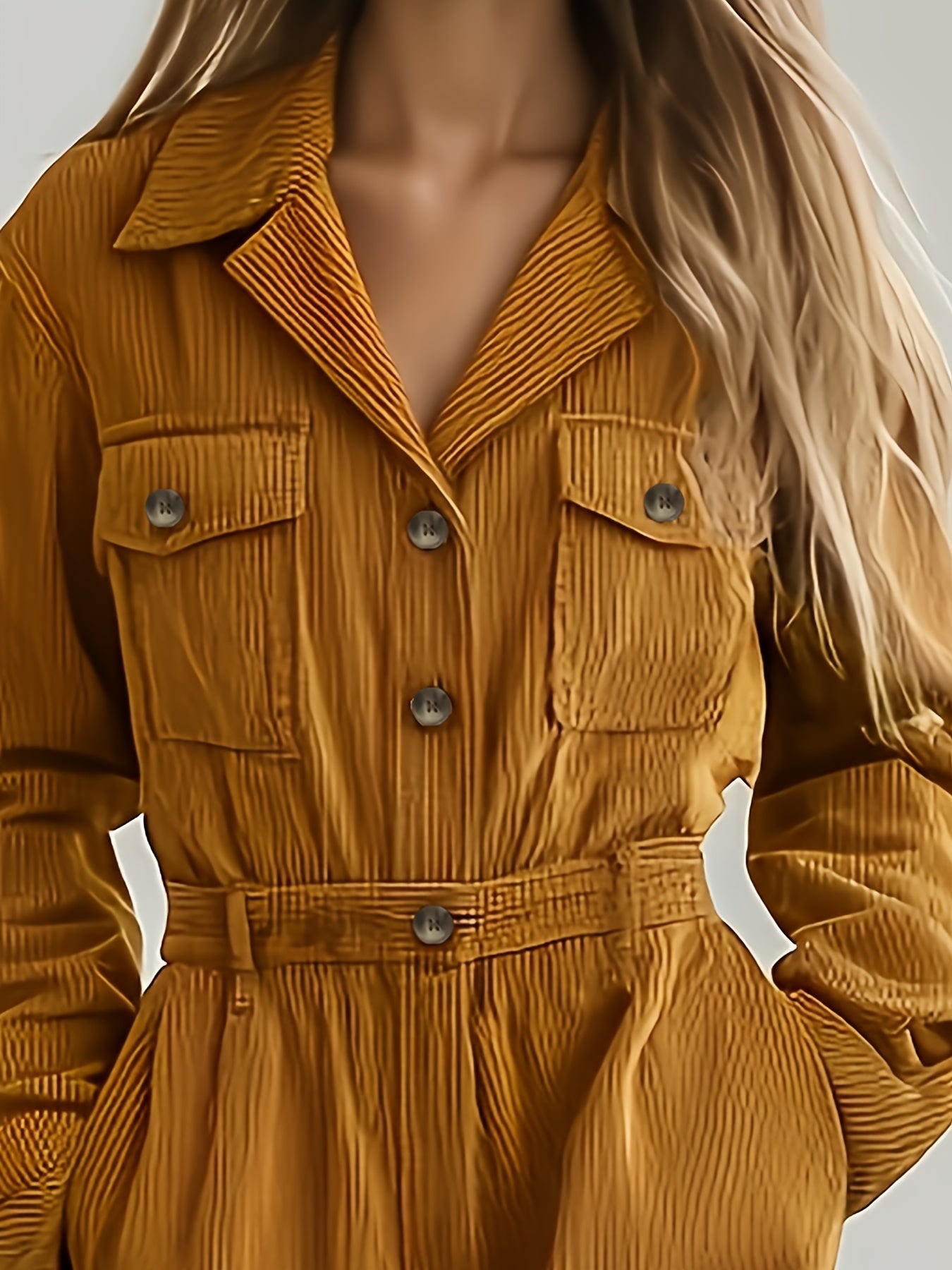 NORA | Tuta Elegante a Trama Raffinata