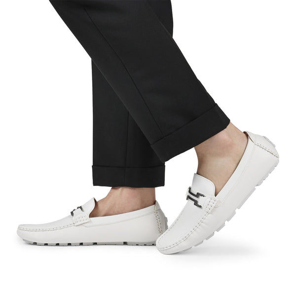 Mocassini da Uomo con Fibbia a Morsetto