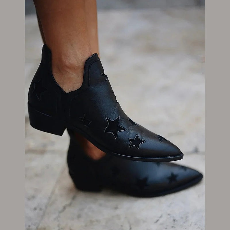 STELVIA | STIVALETTI TEXANI CON STELLE