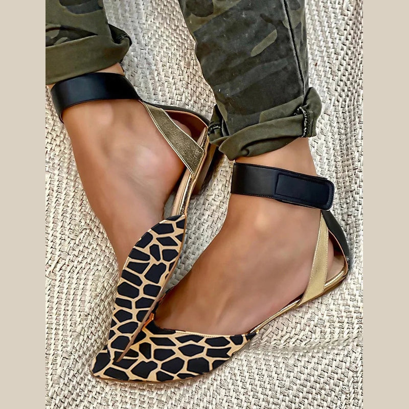 ELENA | Eleganti ballerine a punta con cinturino alla caviglia per uno stile raffinato