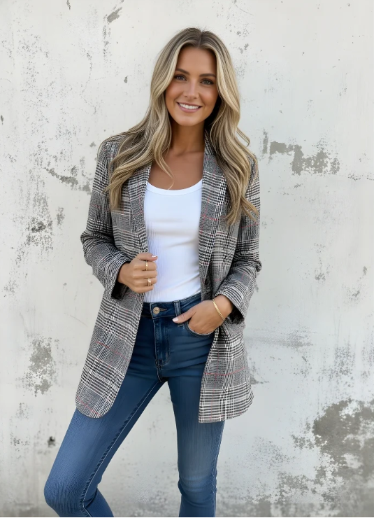 LA RIVIERA | Giacca a Quadri alla Moda