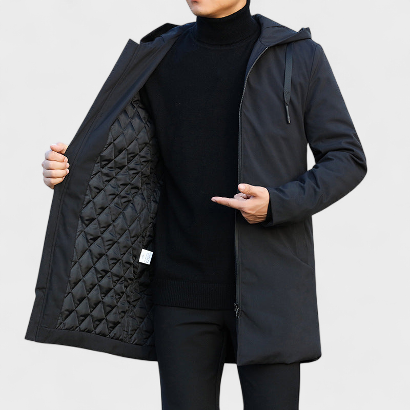 ALF – Cappotto Invernale con Fodera Termica e Design Minimalista