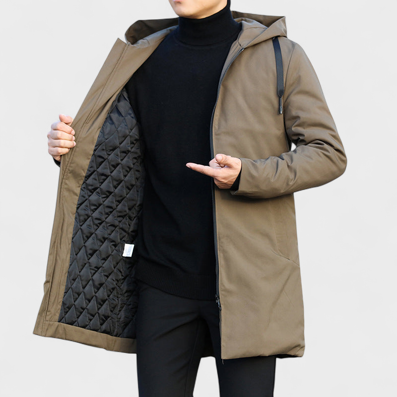 ALF – Cappotto Invernale con Fodera Termica e Design Minimalista