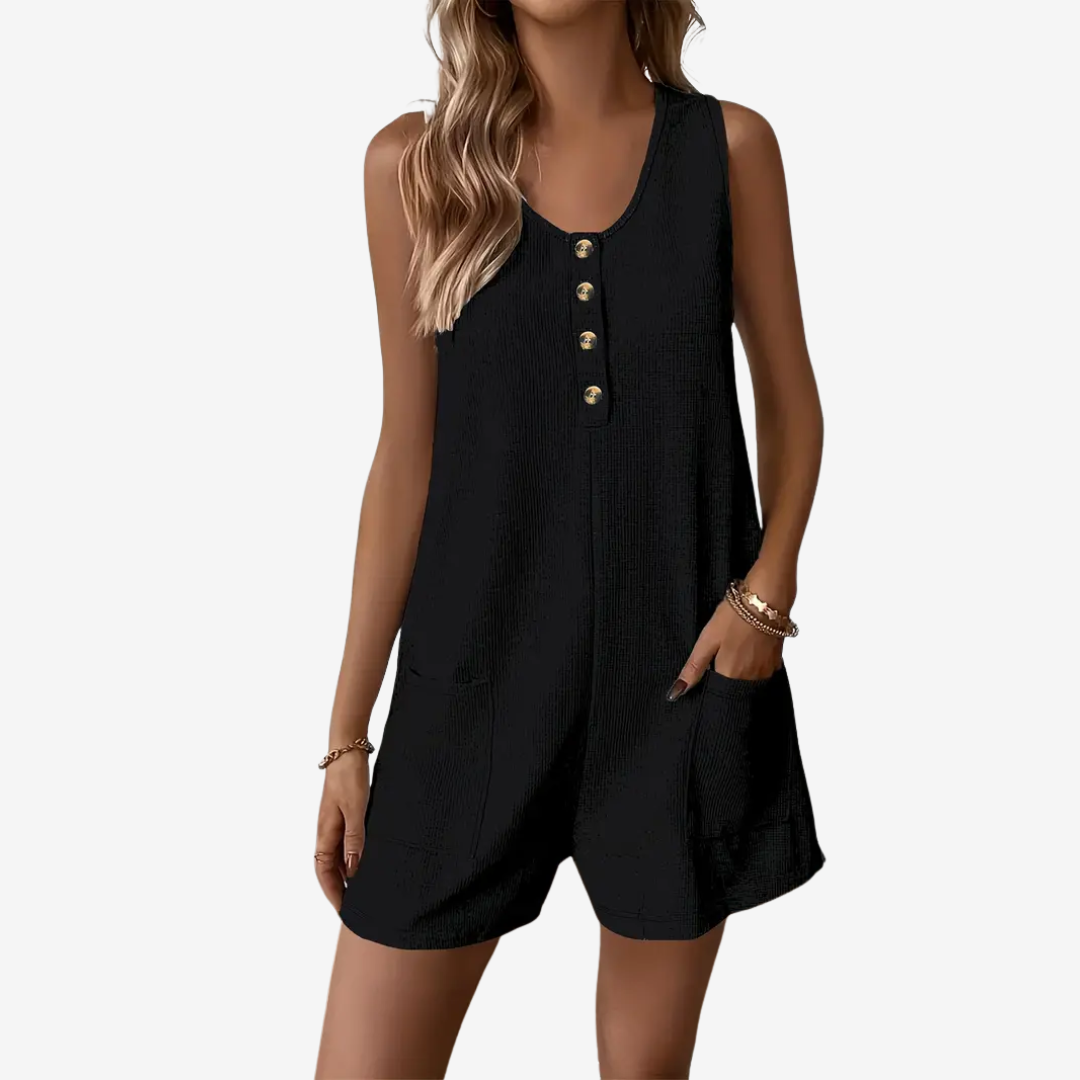 Anellee™ Button-Up Jumpsuit