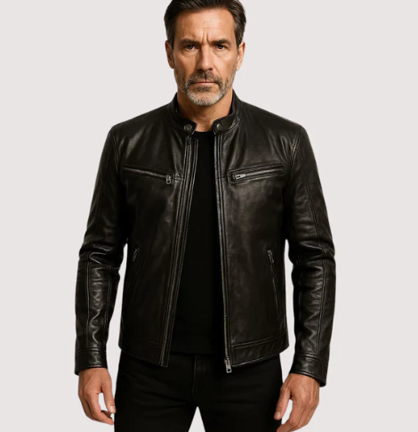 VALENTINO | Giacca in Pelle da Uomo