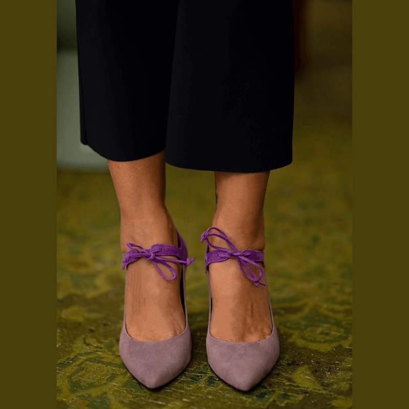 LUCREZIA | DÉCOLLETÉ CON LACCIO ALLA CAVIGLIA