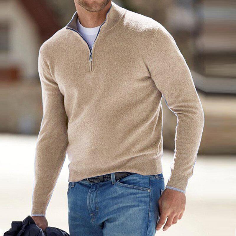 Harris | Maglione con Zip dal Comfort Naturale