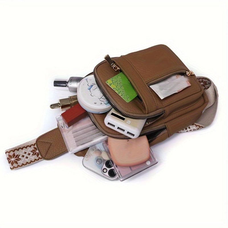 Hazel | Borsa a tracolla vintage in stile valigia