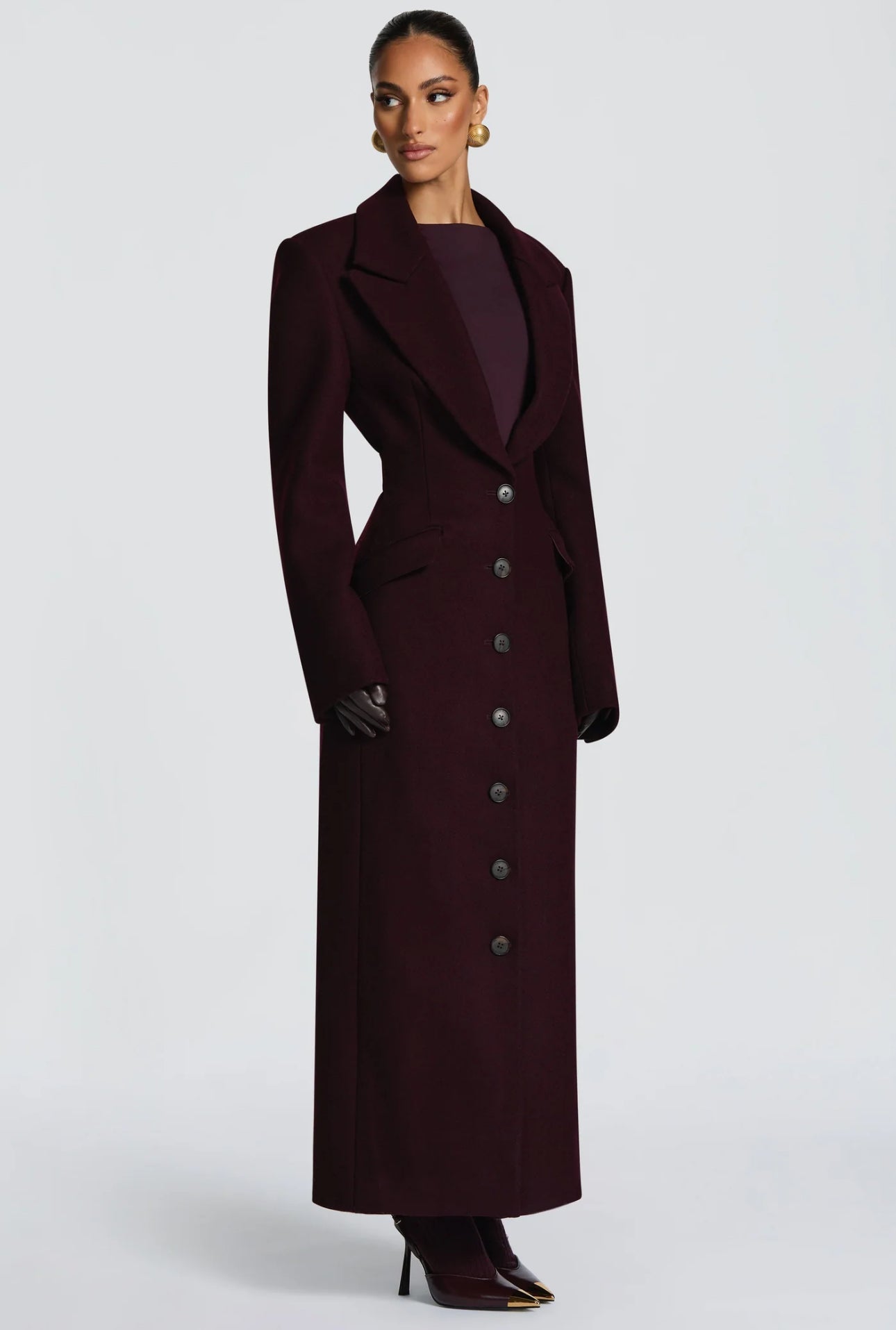 Cappotto ANGELICA lungo grigio