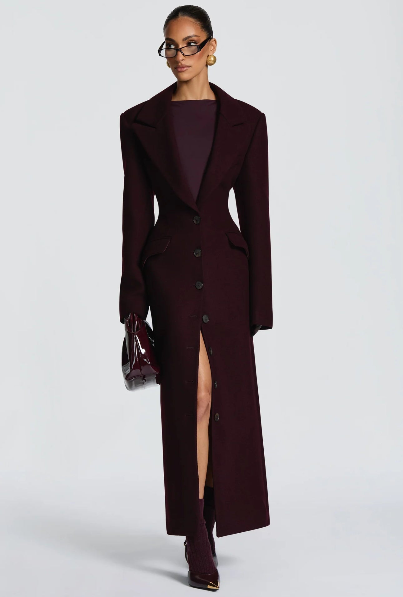 Cappotto ANGELICA lungo grigio