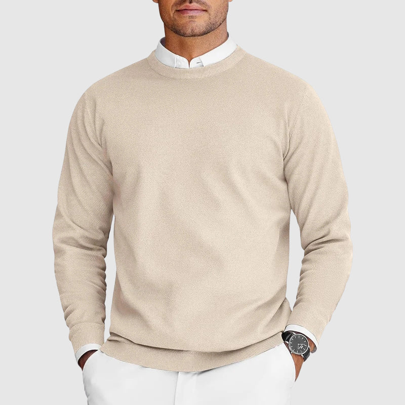 Maglione da Uomo Casual con Girocollo