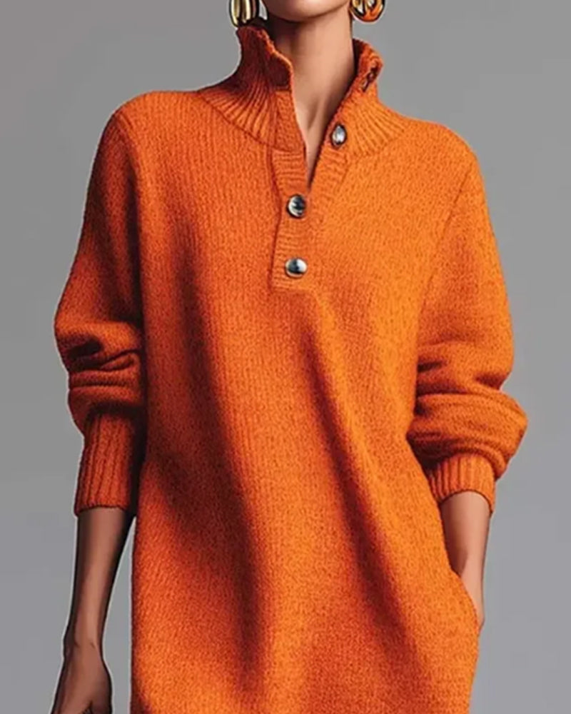 MARVELLA | Abito Elegante Collo Alto