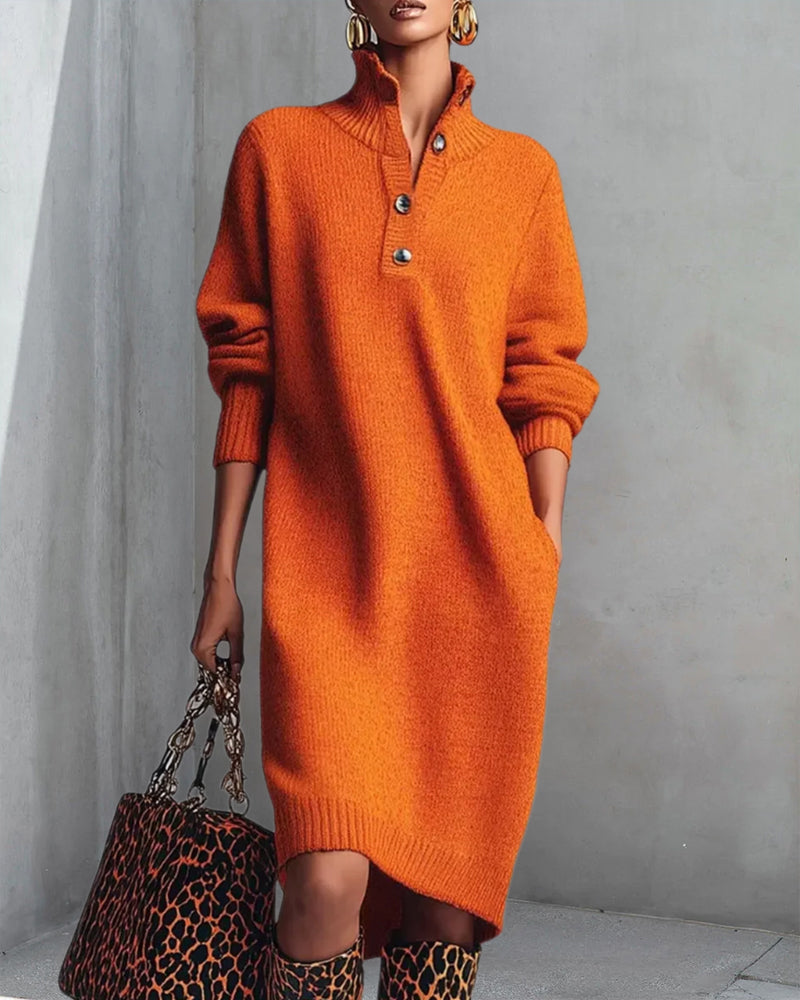 MARVELLA | Abito Elegante Collo Alto