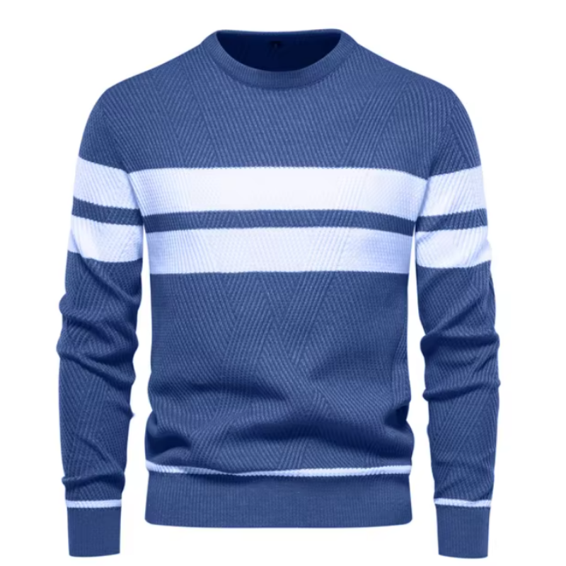 MIRAVO | Maglione elegante da uomo con motivo a spina di pesce