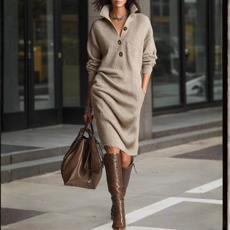 DAMARIS | Abito Elegante in Maglia