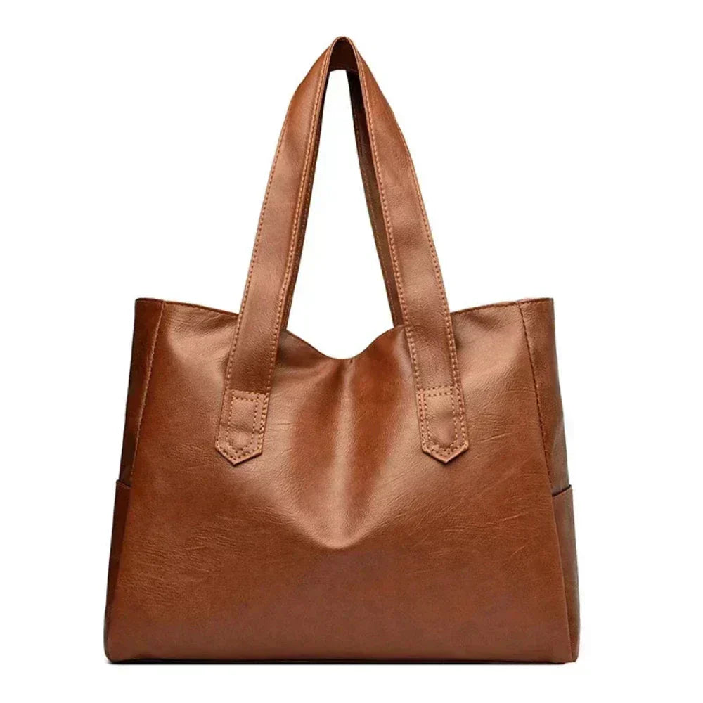 Nora | Borsa a spalla morbida di lusso minimalista