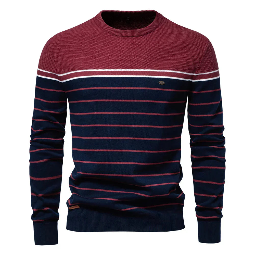MIRAVO | Maglione da uomo con motivo a righe