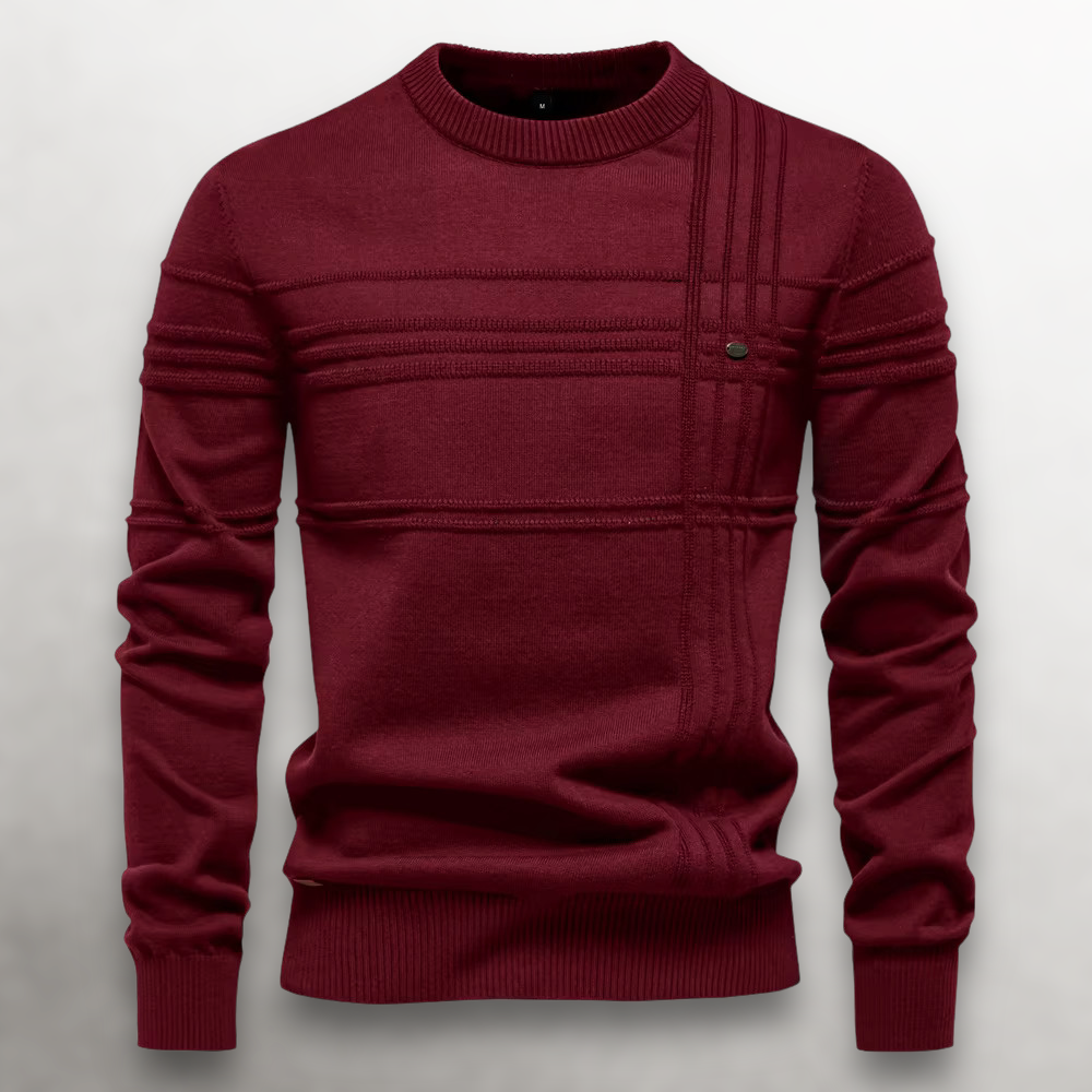 WILLIAM | Maglione Rosso Elegante