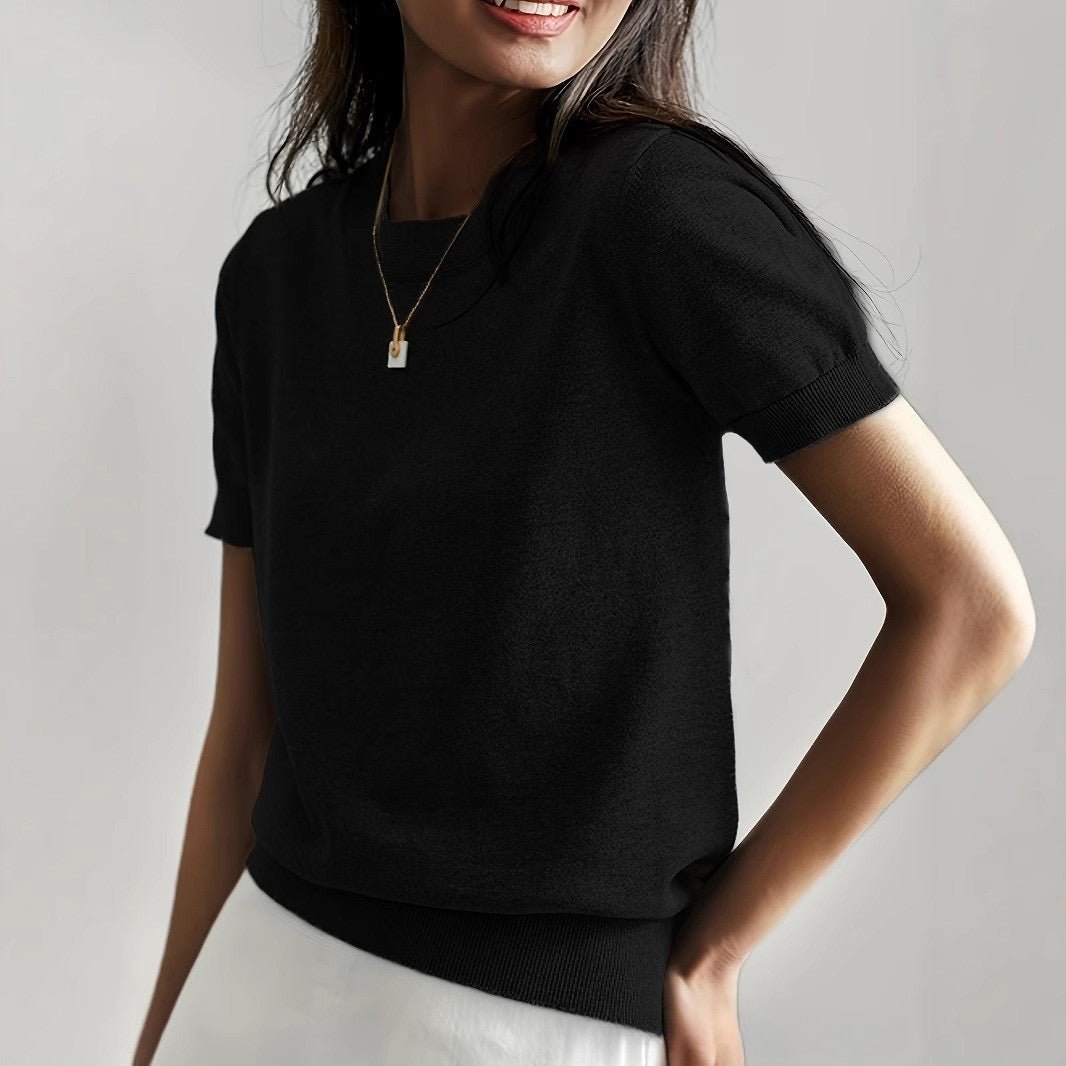 Basic Knit T-Shirt