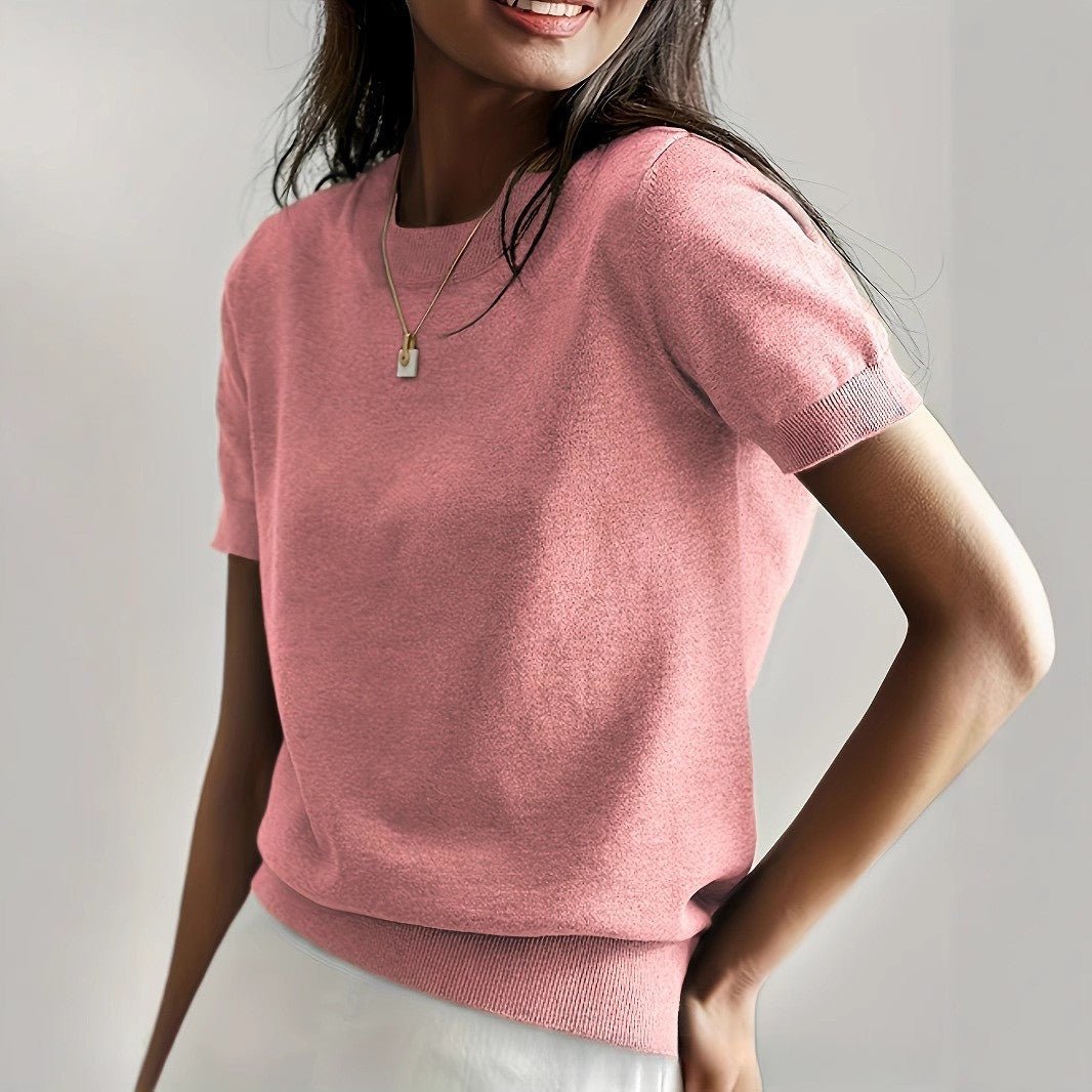 Basic Knit T-Shirt