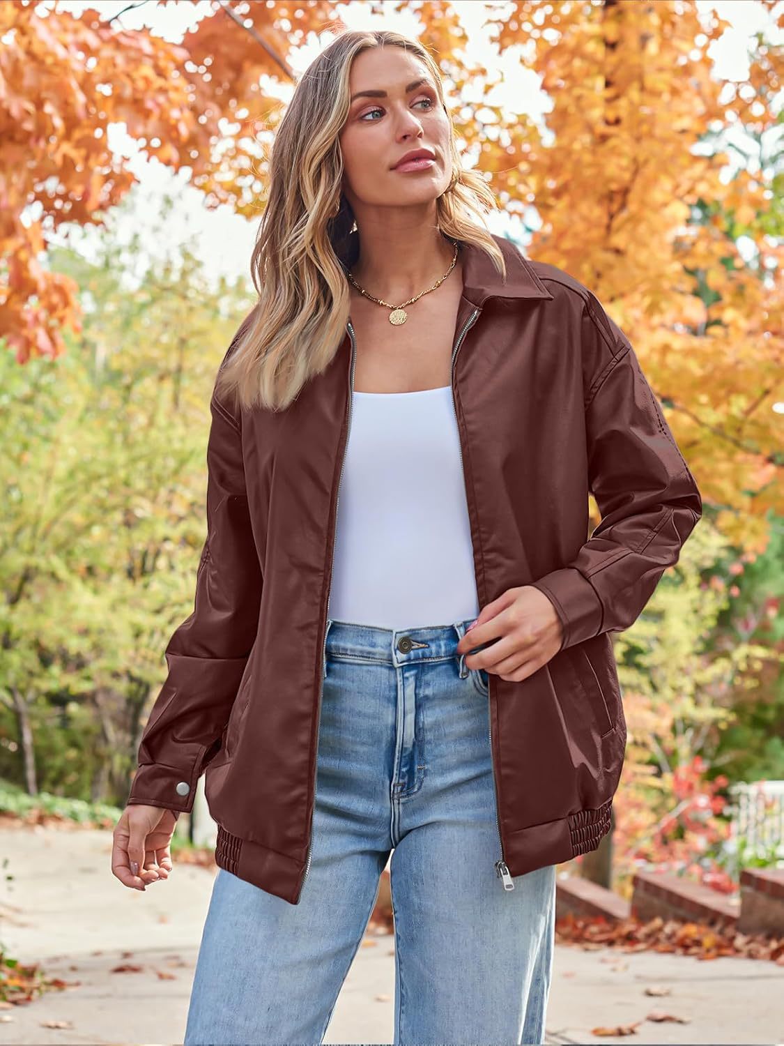 Vintage Oversized Leather Jacket