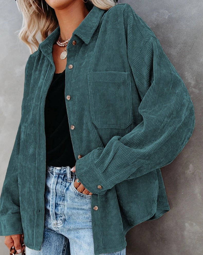 Corduroy Oversize Shirt