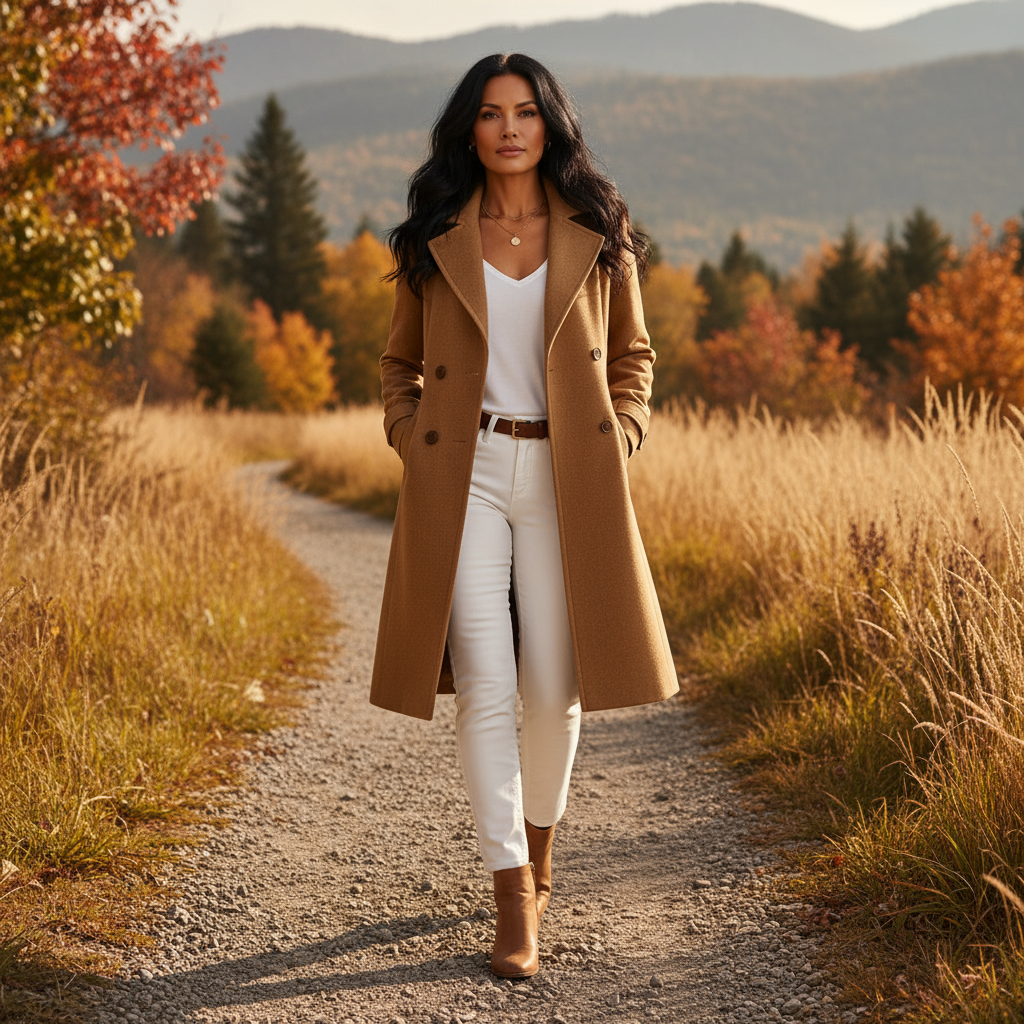 Gabriela — Cappotto classico in lana di qualità superiore