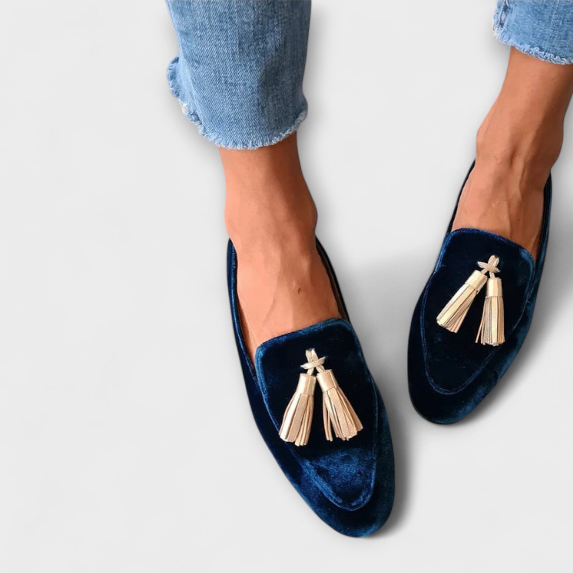 Quinnlyn – Eleganti Mocassini Vintage con Dettagli di Frange per uno Stile Unico