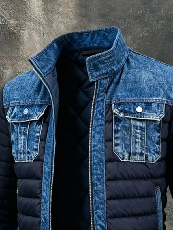VALERIO | Giacca Classica in Doppio Denim