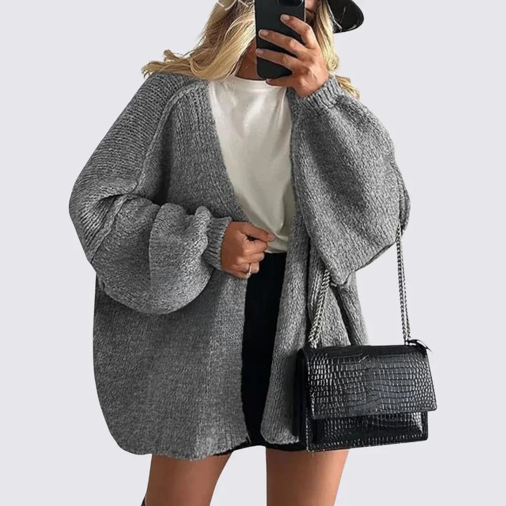 Maglione Cardigan Oversize