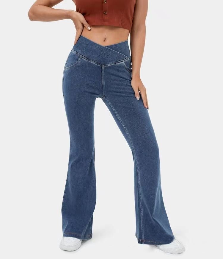 V-Waist Jeans