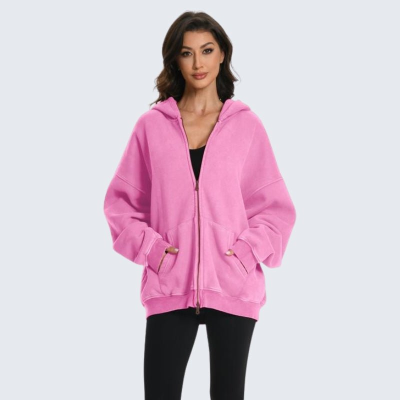 Oversize Zip Hoodie